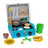 Melissa & Doug Let's Explore - Set da Gioco Cucinare allâAperto, Giochi in Legno, Giochi Bambini 3 + Anni, Apprendimento Creativo, Montessori, Gioco di Finzione, Regalo per Bambina e Bambino