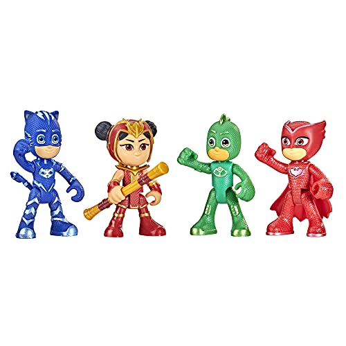 PJ Masks- PJM Heroes And AN YU, Multicolore, F2642FF2, Esclusivo  –  Giochi e Prodotti per l'Età Evolutiva