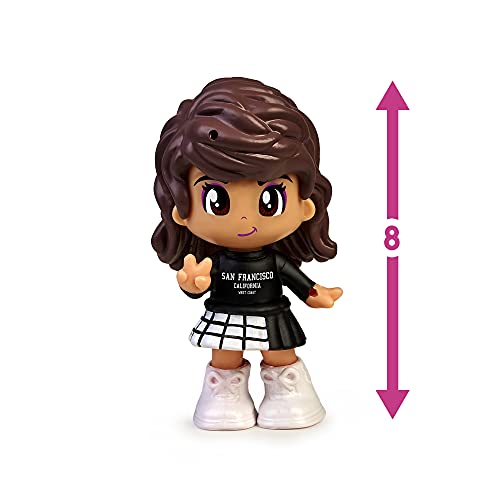 Pinypon - Il Mondo Clodett, Pack 4 Figure, Personaggi dei Video: Janette, Catalina, Hortensia e Clodett, Storie di Giocattoli per Creare Video Canale Youtube, 700016941 - immagine 11