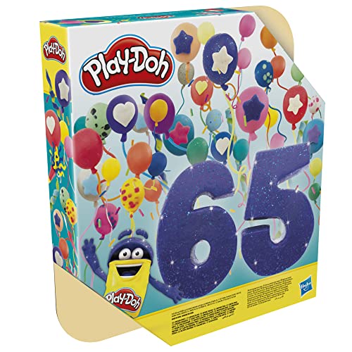 Play-Doh Ultimate Color Collection, Confezione da 65 composti modellabili Assortiti per Bambini dai 3 Anni in su, atossico, Divertenti barattoli da 28 Grammi - immagine 17