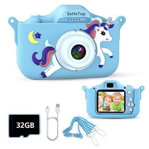 Fotocamera Istantanea Per Bambini 32GB SD 4 Rotoli Carta Foto Digitali
