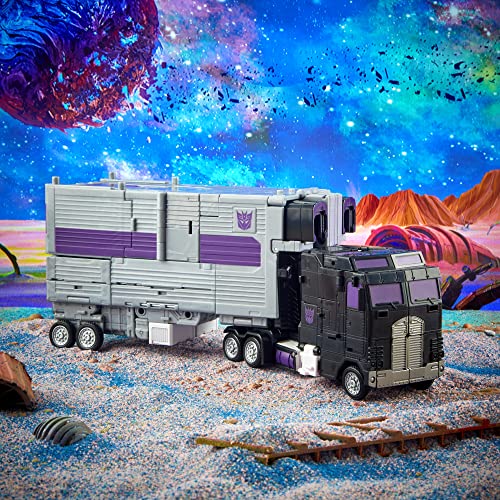 Transformers, Generations Legacy Series, Comandante Decepticon Motormaster, Action Figure combinabile da 33 cm, dagli 8 Anni in su, Multi, Taglia Unica - immagine 5