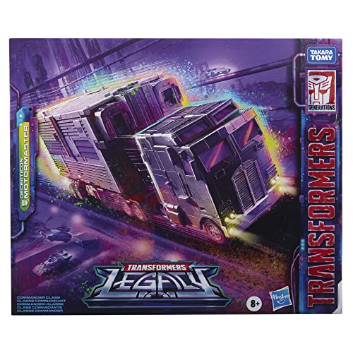 Transformers, Generations Legacy Series, Comandante Decepticon Motormaster, Action Figure combinabile da 33 cm, dagli 8 Anni in su, Multi, Taglia Unica - immagine 7