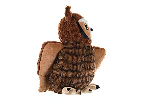 Wild Republic- Cuddlekins Gufo dalle Corna Grandi Wild Animale, Colore Corno, 12 Inches, 12310 - immagine 8