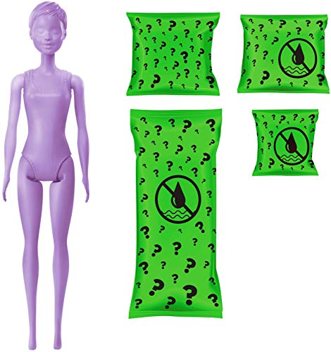 Barbie- Color Reveal Assortimento a Sorpresa, Vestito e Acconciatura Giocattolo per Bambini 3+ Anni, GTP41 - immagine 7