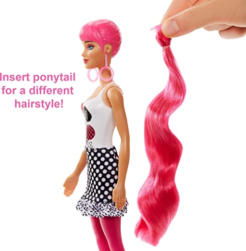 Barbie Color Reveal -Serie Monocolor, Bambola con 7 Sorprese, Assortimento Casuale, Giocattolo per Bambini 3+ Anni, GTR94 - immagine 4