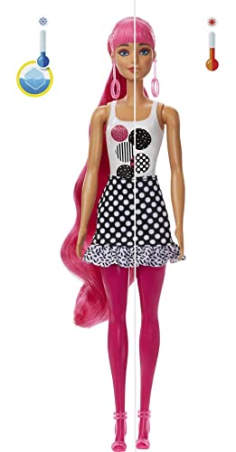 Barbie Color Reveal -Serie Monocolor, Bambola con 7 Sorprese, Assortimento Casuale, Giocattolo per Bambini 3+ Anni, GTR94 - immagine 6