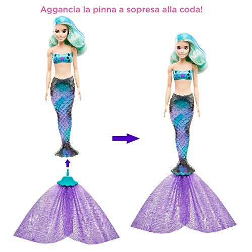 Barbie GMT48 - Color Reveal Assortimento a Sorpresa, Vestito e Acconciatura, Giocattolo per Bambini 3+ Anni, Modelli Asortiti - immagine 5