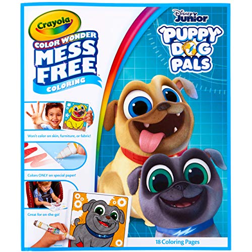 Crayola Color Wonder, Puppy Dog Pals Book, 18 Mess Free Coloring Pages, Gift for Kids, 3, 4, 5, 6 - immagine 4