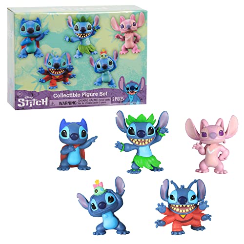 Stitch Collector Figure Set, Multicolore, 46211 – Giochi e Prodotti per  l'Età Evolutiva