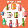 JOYIN 30 Pezzi Giocattoli per Bambini in Plastica Giocattoli Alimentari Scatole della Spesa, Giochi di Imitazione Accessori da Cucina, Cibo Finto Regali per Bambini e Giocattoli al Coperto - immagine 6