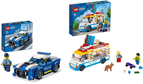LEGO City Great Vehicles Furgone dei Gelati con Cliente su Skateboard e  Cane, per Bambini dai 5 Anni in su, 60253 – Giochi e Prodotti per l'Età  Evolutiva