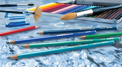 Stabilo STABILOaquacolor - Matita colorata acquarellabile - ARTY - Astuccio da 36 - Colori assortiti - immagine 4