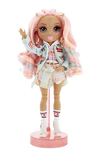 Rainbow High Edizione Speciale - KIA Hart - Bambola alla Moda di San Valentino con Capelli Multicolori e Supporto per Bambole - Include Abiti, Accessori e Altro - età: 6+ Anni - immagine 4