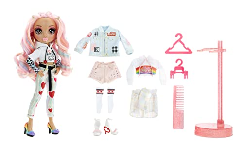Rainbow High Edizione Speciale - KIA Hart - Bambola alla Moda di San Valentino con Capelli Multicolori e Supporto per Bambole - Include Abiti, Accessori e Altro - età: 6+ Anni - immagine 7