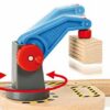 BRIO World - Starter Set Ferrovia Carica e Trasporta, Set Costruzioni Trenino in Legno da 19 Pezzi, Giocattolo per Bambino e Bambina 3+ Anni - immagine 7