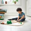 BRIO World - Starter Set Ferrovia Carica e Trasporta, Set Costruzioni Trenino in Legno da 19 Pezzi, Giocattolo per Bambino e Bambina 3+ Anni - immagine 8