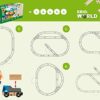 BRIO World - Starter Set Ferrovia Carica e Trasporta, Set Costruzioni Trenino in Legno da 19 Pezzi, Giocattolo per Bambino e Bambina 3+ Anni - immagine 9