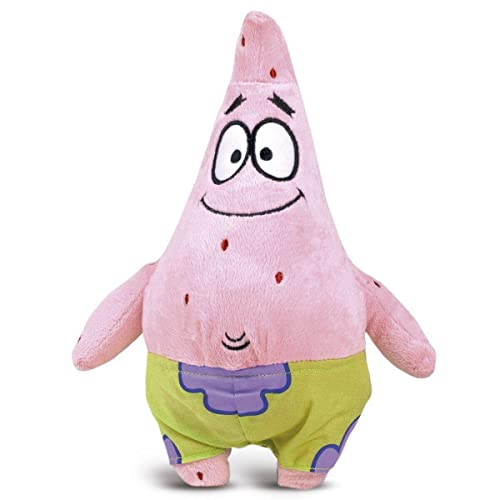 SPONGEBOB Peluche a forma di testa di Patrick Star, 30 cm, Colore: rosa, Taglia Unica
