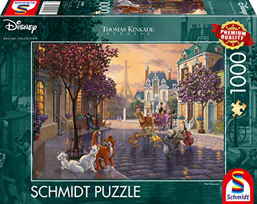 Schmidt Spiele 59672 Thomas Kinkade Disney Mulan Jigsaw Puzzle 1000 Piece