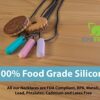 Tilcare Chew Chew Collana per Masticare il Pastello Sensoriale - Migliori Strumenti per l'Autismo - Durevoli e forti Giocattoli Masticabili in Silicone - Ciondolo per Masticare per Ragazzi e Ragazze - immagine 6