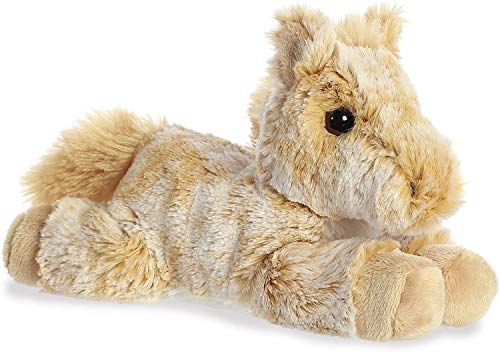 Aurora - Mini Flopsie - 8" Clydes and 8" Caramel Horse, Multicolor Bundle Set of 2 - immagine 3