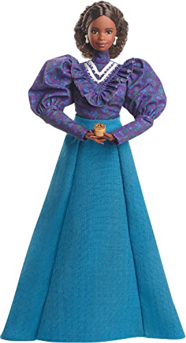 Barbie Madam C.J. Walker – Bambola ispirata da donna con accessori e  supporto per bambole, regalo per collezionisti e bambini dai 6 anni in su –  Giochi e Prodotti per l'Età Evolutiva
