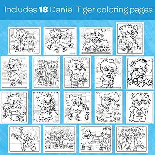 CRAYOLA Colore WONDR REFLL BK TGR, Quartiere di Daniel Tiger, Taglia unica - immagine 4
