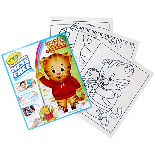 CRAYOLA Colore WONDR REFLL BK TGR, Quartiere di Daniel Tiger, Taglia unica