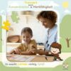 GRINSEZWERGE Gioco di memo – Collezione di giochi 9 in 1 per bambini dai 2 ai 6 anni | Montessori giocattolo promuove concentrazione + memorizzazione I gioco educativo con 7 livelli di difficoltà | - immagine 5