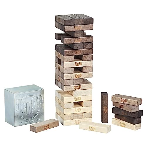 Hasbro Gaming Jenga: Serie Rustica, Gioco in Scatola, Esclusivo , for  ages 6+ - Giochi e Prodotti per l'Età Evolutiva