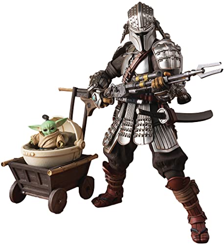 MERCHANDISING LICENCE 25ASW620934 Tamashi Nations-Star Wars: The Ronin Mandalorian & Grougu (Beskar Armor), Bandai Spirits MEISHO Movie Realization, 0, colorato, único