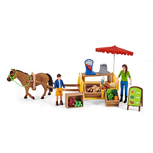 Schleich- Sunny Day-Supporto Mobile per Fattoria Farm World, Multicolore, 34 x 23 x 12 cm, 42528 - immagine 3