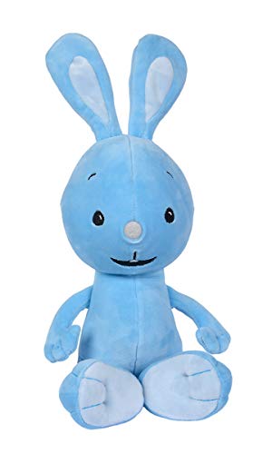 Simba KiKANiNCHEN Forma di Mascotte KIKA in Morbido Peluche, 35 cm, Colore Blu, 0, 109461014