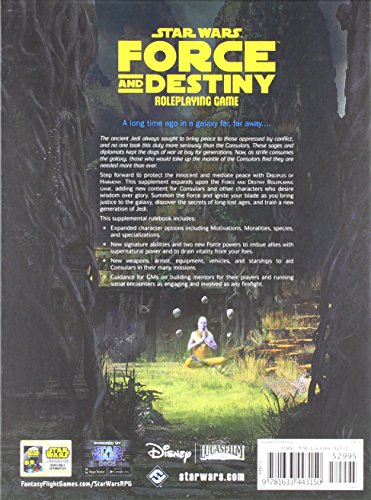 Star Wars FFGSWF35 Disciples of Harmony (A Sourcebook for consolars) Force And Destiny Rpg Exp, Multicolore - immagine 3