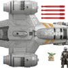 Star Wars Mission Fleet The Mandalorian The Child Razor Crest Outer Rim Run 6-cm-Scale Action Figure And Vehicle Set