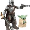 Star Wars Mission Fleet The Mandalorian The Child Razor Crest Outer Rim Run 6-cm-Scale Action Figure And Vehicle Set - immagine 6