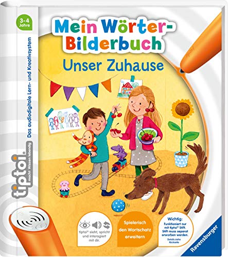 tiptoi® Mein Wörter-Bilderbuch: Unser Zuhause - Giochi e Prodotti