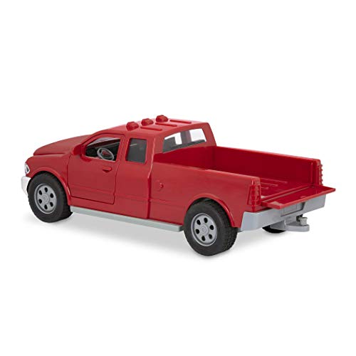 Driven by Battat Mid-Sized Pick-Up Truck Raccolta Medio rimorchio Staccabile, luci e Suoni – Camion e Giocattoli da Costruzione per Bambini dai 3 Anni in su, Colore Nylon/A, 0 - immagine 4