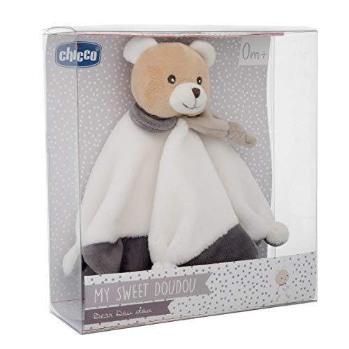 Gioco MySweet Orsetto DouDou, Pupazzo in Morbido Velour a Forma di Orsetto, Colore Neutro, Lavabile in Lavatrice, 0+ Mesi - immagine 4