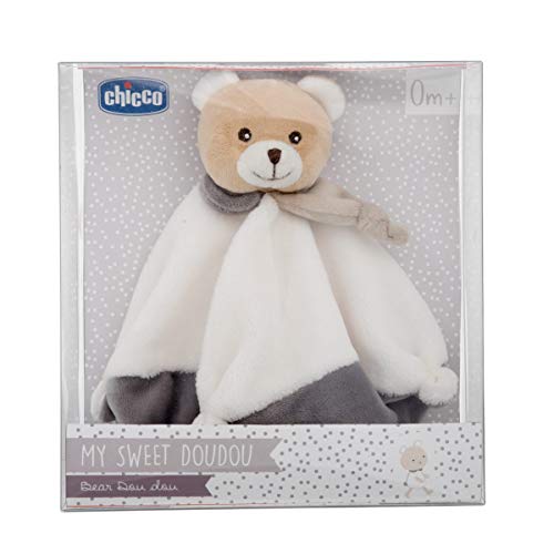 Gioco MySweet Orsetto DouDou, Pupazzo in Morbido Velour a Forma di Orsetto, Colore Neutro, Lavabile in Lavatrice, 0+ Mesi - immagine 5