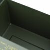 HMF 70001 Cassa per Le Munizioni in Stile Militare USA, Secchio Porta Munizioni, Scatola di Metallo, Verde, Dimensioni Diverse - immagine 7