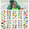 Habett Tatuaggi Temporanei per Bambini Set 60 Fogli Adesivi, Unicorno Dinosauro Spazio Pirata Animali, Regali Gratificanti per Ragazzi, Feste di Compleanno - immagine 5