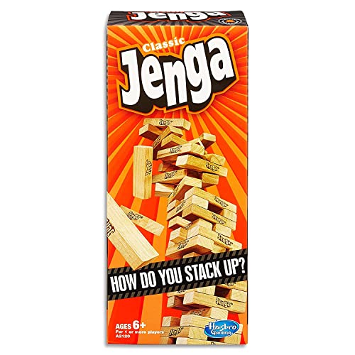 JENGA Gioco da tavola di società educativo precisione e abilità torre in  legno