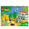 LEGO DUPLO Town Avventura in Famiglia sul Camper Van, Giocattoli Educativi per Bambini di 2 Anni con 4 Minifigure, 10946 - immagine 6