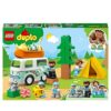 LEGO DUPLO Town Avventura in Famiglia sul Camper Van, Giocattoli Educativi per Bambini di 2 Anni con 4 Minifigure, 10946 - immagine 7