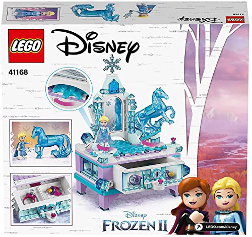 LEGO Disney Frozen II Il Portagioielli di Elsa con Mini-doll della Principessa Elsa e Figura di Nokk, Cassetto con Chiusura, Piattaforma Girevole, Giocattoli da Collezione per Bambini, 41168 - immagine 10