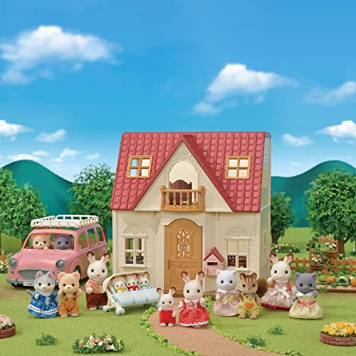 SYLVANIAN FAMILIES 5567 Cosy Cottage Starter Home, Dollhouse Playset, Multicolore - immagine 5