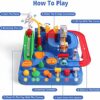 Umitive Pista Macchinine Giocattolo, Gioco di Avventura Auto, Città Salvare Auto Playset con Piste da Corsa, Giocattolo di Sviluppo Interattivi per Bambini 3 4 5 6 7 8 Anni (Small) - immagine 4