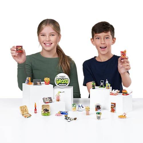 5 SURPRISE- Confezione da 2 Mega Gross Mini Mystery Capsule Real Miniature Brands Giocattolo da Collezione, Colore 2 Pack, Series 1, 77367 - immagine 5